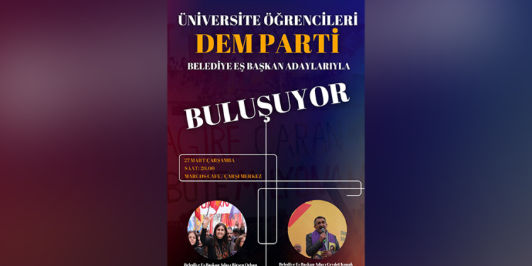 DEM PARTİ BELEDİYE EŞ BAŞKAN ADAYLARI İLE BULUŞUYOR