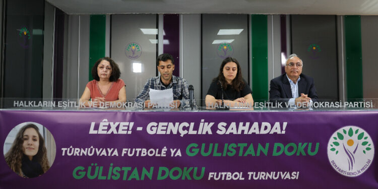 DEM Parti Gençlik Meclisi, Gülistan Doku turnuvası başlatıyor