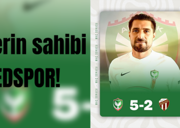 ZAFERİN SAHİBİ AMEDSPOR
