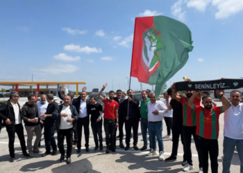 Amedsporlu taraftarlar Soma’ya akın etti