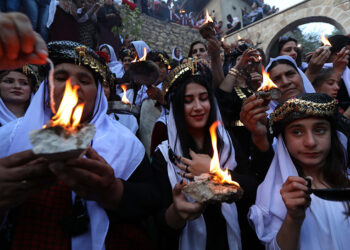 Ezidilerin Çarşema Sor Bayramı