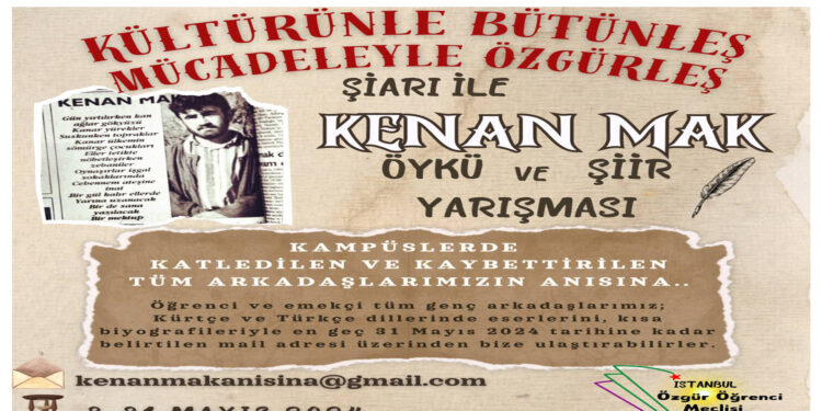 İSTANBUL ÖZGÜR ÖĞRENCİ MECLİSİNDEN ŞİİR VE ÖYKÜ YARIŞMASI