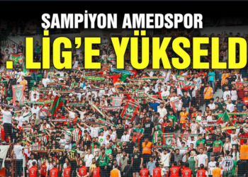 Şampiyon Amedspor!