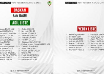 AMEDSPOR’UN YENİ YÖNETİMİ