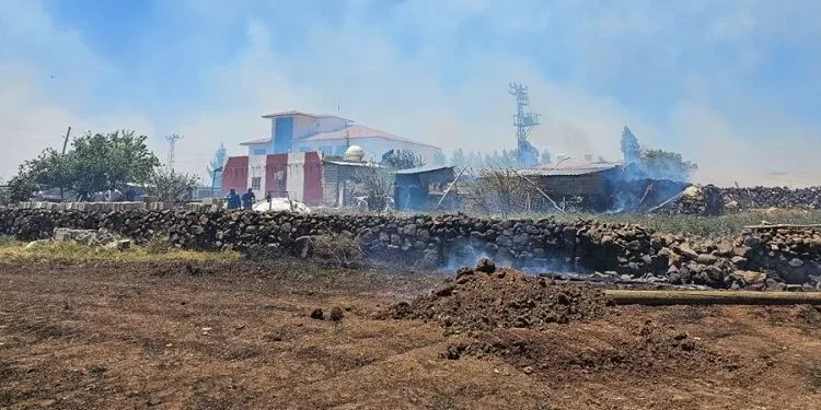 Mardin’in 5 İlçesinde Yangın! Yerleşim Yerlerine İlerliyor
