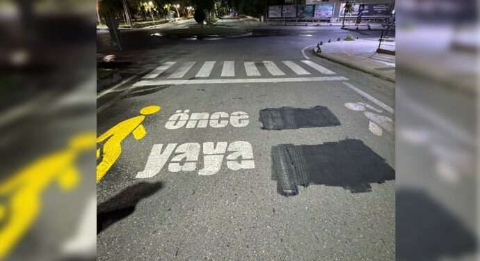 Batman’da Kürtçe Yazılar Silindi !