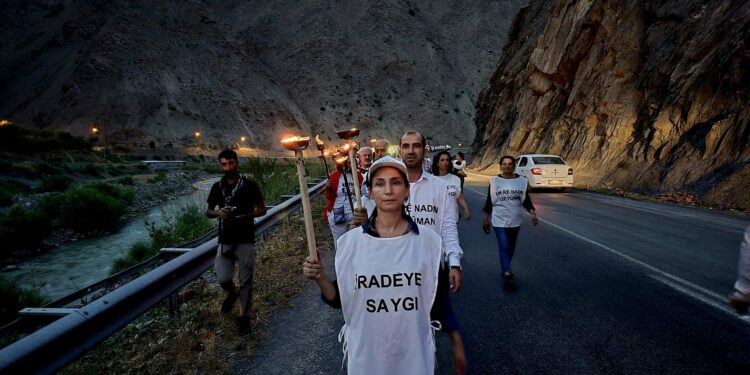 İradeye Saygı Yürüyüşü Sonlandı