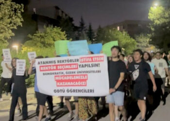 ODTÜ Öğrencileri Atanmış Rektörü Protesto Etti !