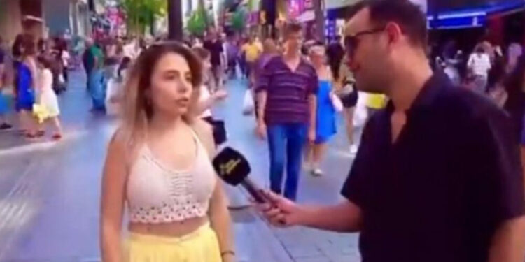 Verdiği Sokak Röportajından Dolayı Tutuklanan Dilruba Tahliye Edildi !