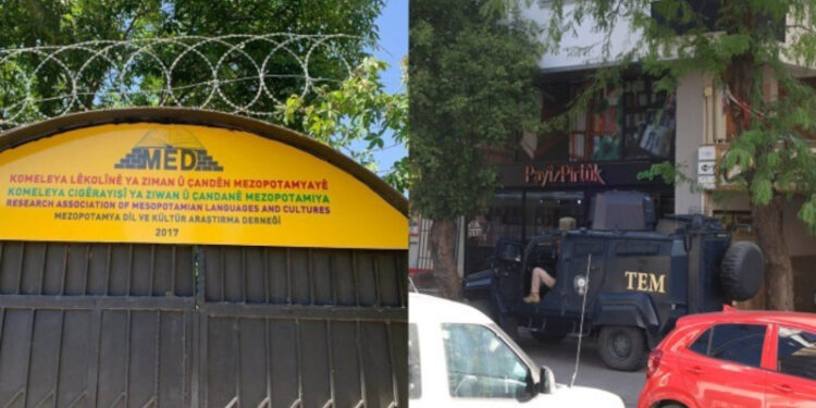 Amed’te Kürtçe Ders Veren Kuruma Baskın