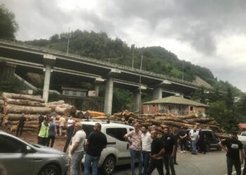 Hopalı Gençler Kereste Atölyelerinin İmalatını Durdurdu !