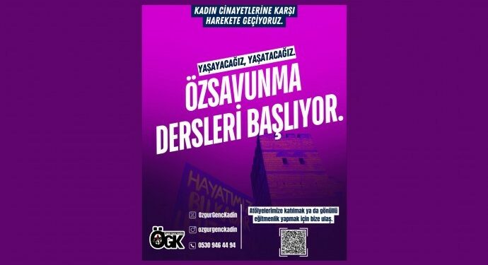 Genç Kadınlardan Özsavunma Atölyeleri