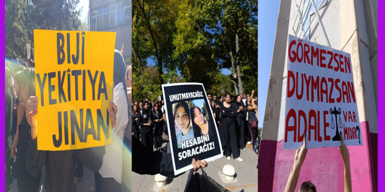 Birçok Üniversitede Kadın Katliamları Protesto Edildi