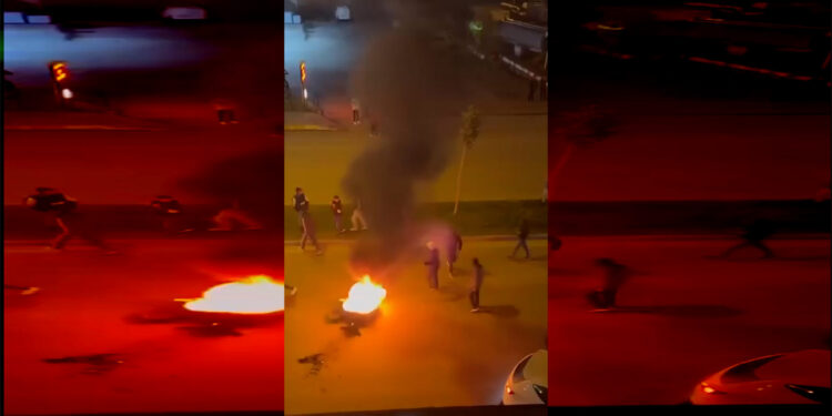 Gece Boyunca Direniş Sürdü