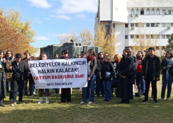 ODTÜ Öğrencilerinden Kayyuma Karşı Eylem