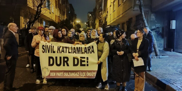 İstanbul’da Rojava’ya Destek Eylemleri