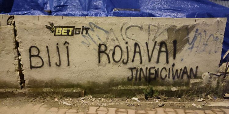 Genç Kadınlardan Rojava’ya Destek Eylemleri