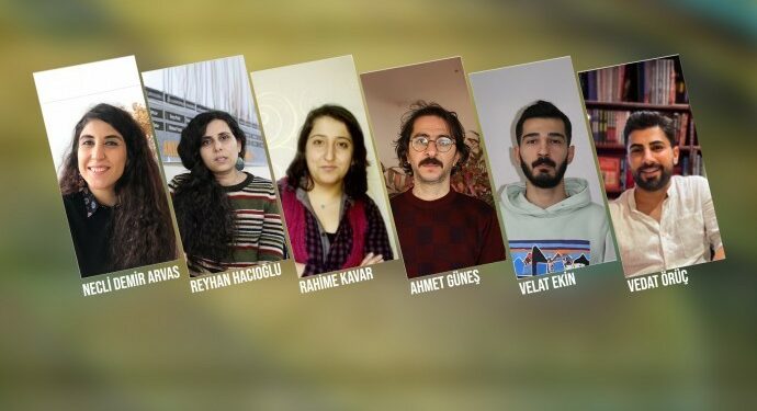 Gözaltına Alınan 6 Gazeteci Tutuklandı