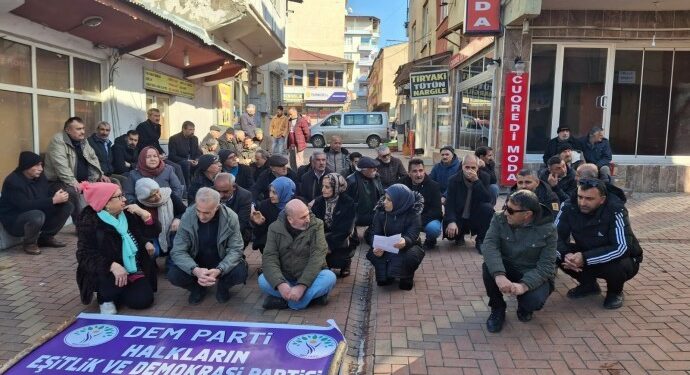 Dep’te ‘Rojava’ya Statü Halklara Özgürlük’ Eylemi