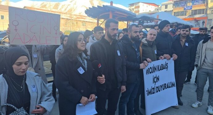 Öğrencilerden Rojin için Adalet Çağrısı