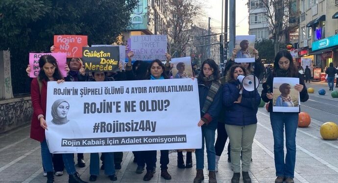Genç Kadınlar Rojîn İçin Direnişi Büyütüyor