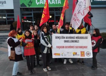 Gençlik Örgütleri Baskı Politikalarını Protesto Etti