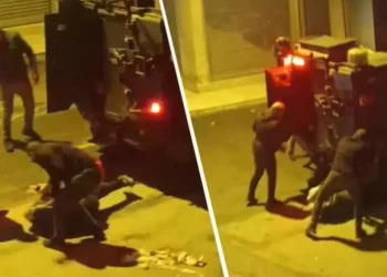 Polisler Zırhlı Araçla Çarptıkları Genci Gözaltına Aldı