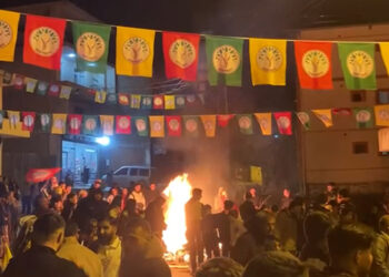 Gençler Xaçort’ta Newroz’u Kutladı