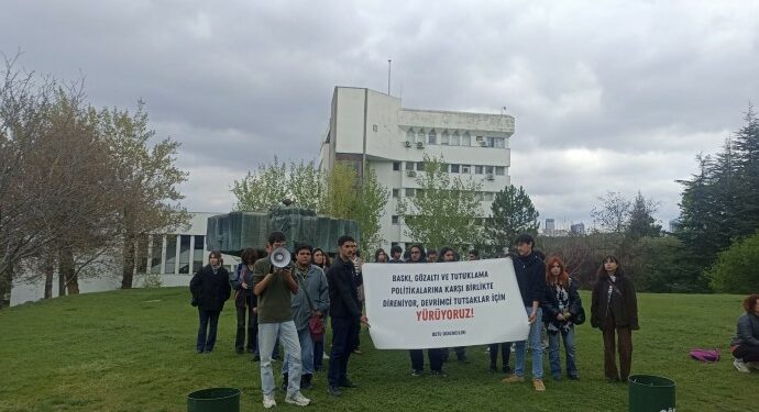 Kuyu Tipi Cezaevlerine Karşı ODTÜ’de Eylem