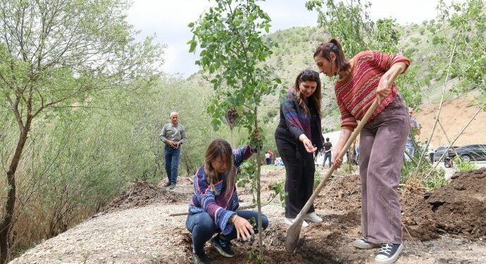 Besta’da Ekolojik Kırıma Karşı Fidan Dikildi