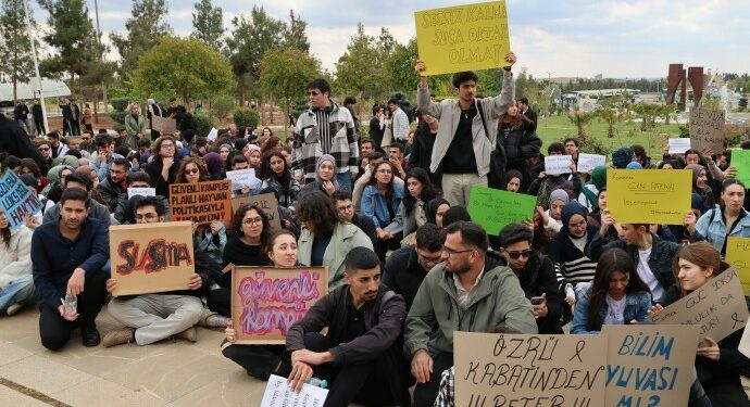 Harran Üniversitesi Öğrencilerinden İhmale Karşı Eylem