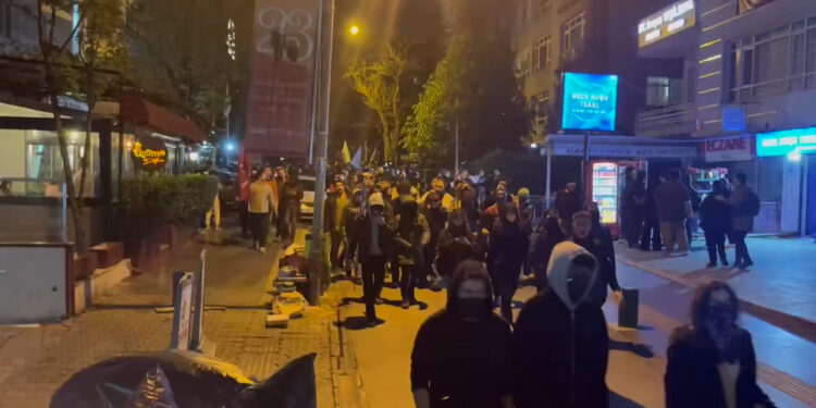 Ankara’da Öğrencilerin Eylemine Müdahale