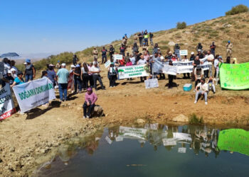 Köylülerden Maden Protestosu
