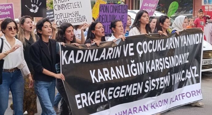 Mêrdîn’de Kadın Kırımına Karşı Yürüyüş