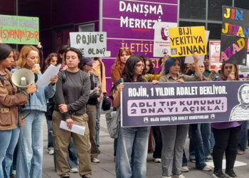 Kadınlar Rojin Kabaiş İçin Alanlarda