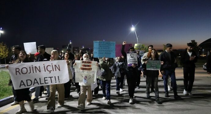 YYÜ’de Rojin Kabaiş Eylemi Beşinci Gününde