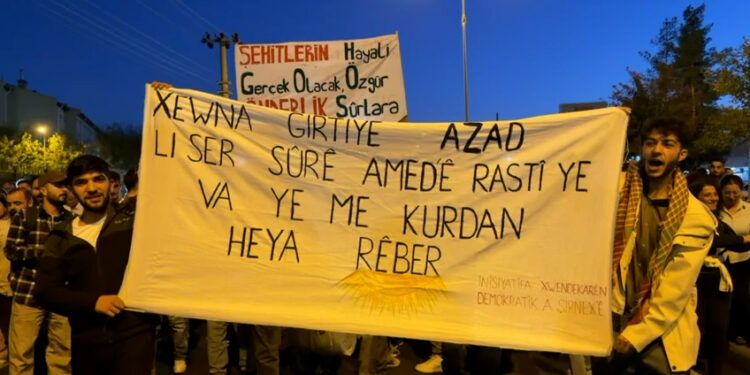 Gençler Özgürlük Yürüyüşünde Buluştu