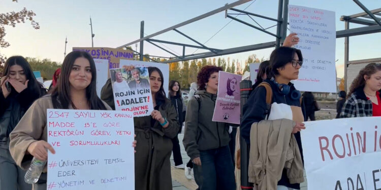 YYÜ’de Rojin Kabaiş Eylemi On Beşinci Gününde