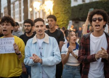 Fas’ta Gençlik Protestoları Sürüyor