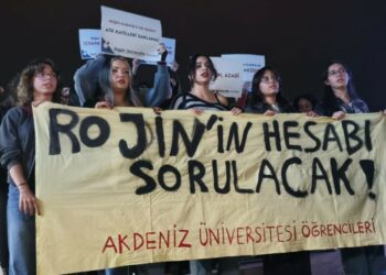 Akdeniz Üniversitesi Öğrencilerinden Rojin Kabaiş İçin Eylem