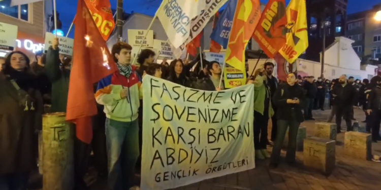 Gençlik Örgütleri Baran Abdî İçin Alanlarda