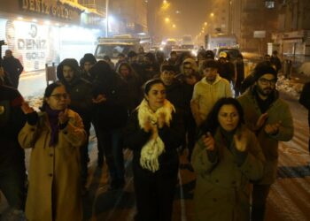 Amed’de Gençler Rojava İçin Yürüdü
