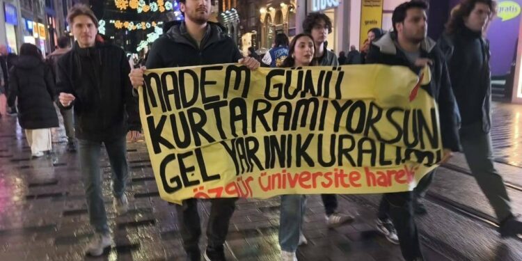 KYK Zamları Protestosunda 6 Öğrenci Gözaltına Alındı