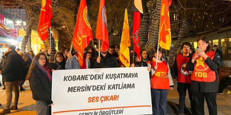 Gençlik Örgütleri Baran Abdi’nin Katledilmesini Protesto Etti