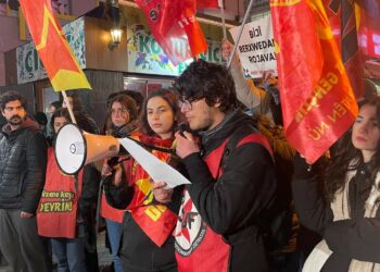 Gençlik Örgütlerinden Rojava’ya Destek Eylemi