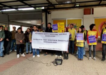 Öğrencilerden Migros Depo İşçilerine Destek