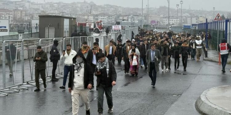 İstanbul’da Newroz Alanına Gelişler Başladı