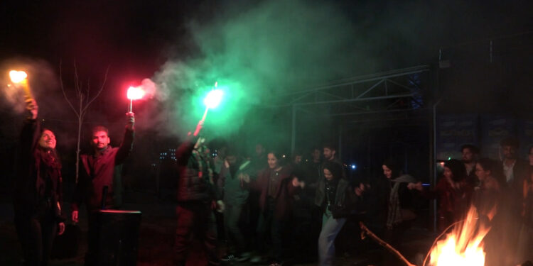 Dicle Üniversitesi’nde Newroz Kutlaması 