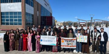 YYÜ Öğrencilerinden Kürt Ulusal Kıyafet Günü Etkinliği