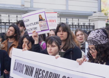 İlayda Zorlu ve Tutuklanan Gençler İçin Kadıköy’de Açıklama